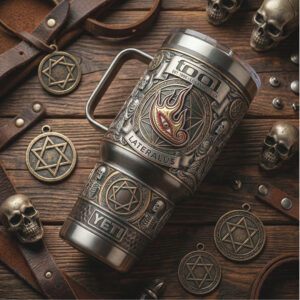 Tool Band “Lateralus” Eye Inspired Progressive Rock 3D Tumbler