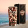 Johnny Depp “Art Never Fades” Pirate & Compass Luxury Tribute Tumbler Johnny Depp “Art Never Fades” Pirate & Compass Luxury Tribute Tumbler