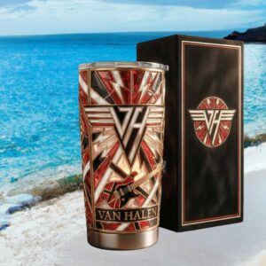Van Halen 1984 Tribute 3D Embossed Collector Tumbler with Display Box
