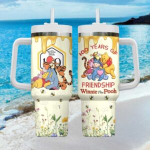 Winnie the Pooh & Friends 100 Years of Friendship Dripping Honey Tumbler
