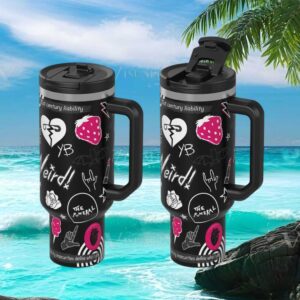 Yungblud Inspired “21st Century Liability” Punk Rock Aesthetic Tumbler