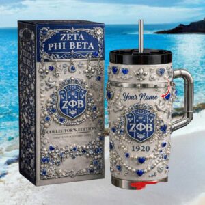 Zeta Phi Beta Sorority Custom Name Collector’s Edition Tumbler   1920