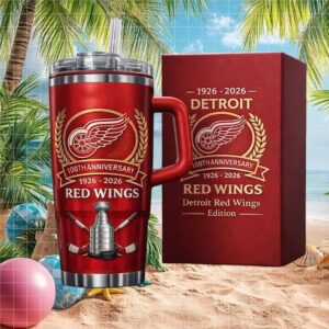 Detroit Red Wings 100th Anniversary (1926 2026) Collector's Edition Tumbler