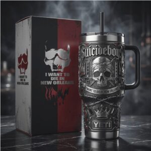 $uicideboy$ I Want To Die In New Orleans 3D Gothic Skull Tumbler $uicideboy$ I Want To Die In New Orleans 3D Gothic Skull Tumbler