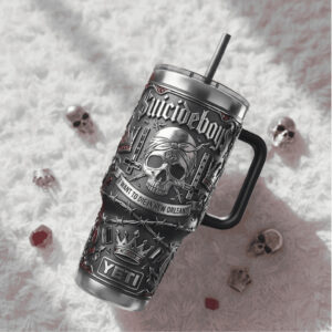 $uicideboy$ I Want To Die In New Orleans 3D Gothic Skull Tumbler