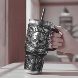 $uicideboy$ I Want To Die In New Orleans 3D Gothic Skull Tumbler