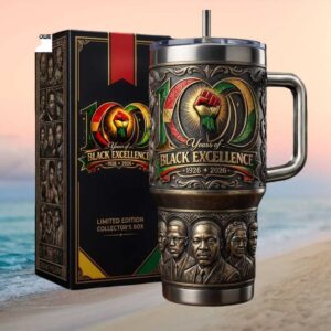 100 Years of Black Excellence 1926 2026 Limited Edition Civil Rights Heroes Tumbler 100 Years of Black Excellence 1926 2026 Limited Edition Civil Rights Heroes Tumbler