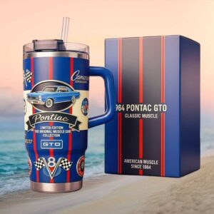 1964 Pontiac GTO Classic American Muscle Car Collection 40oz Travel Tumbler