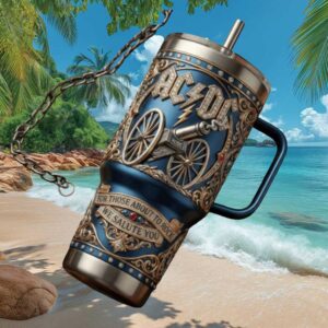 ACDC For Those About To Rock Salute You 40oz Stainless Steel Tumbler