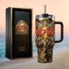 Freddie Mercury Queen “The Show Must Go On” Luxury Gold 40oz Tumbler Freddie Mercury Queen “The Show Must Go On” Luxury Gold 40oz Tumbler