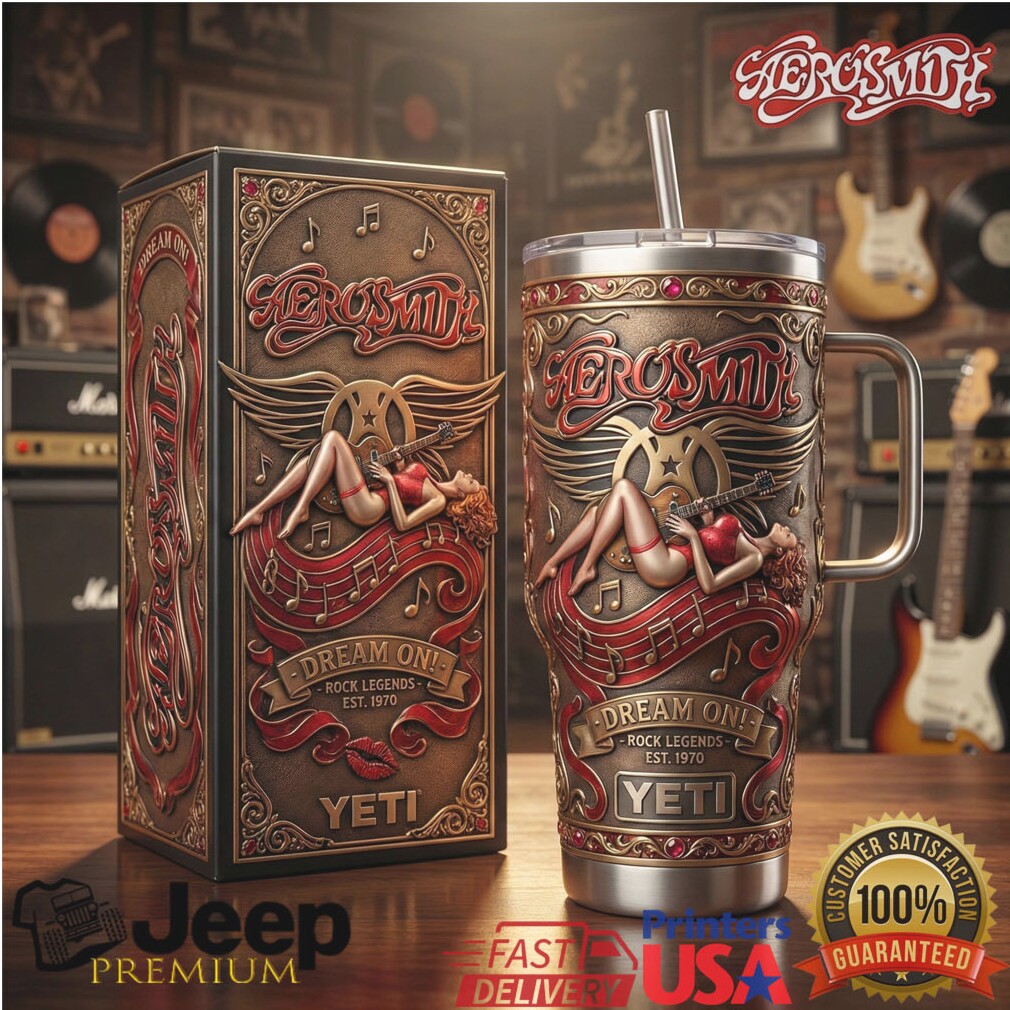 Aerosmith Dream On Rock Legends Custom 3D Sculpted Copper Tumbler Aerosmith Dream On Rock Legends Custom 3D Sculpted Copper Tumbler