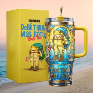 Bad Bunny DeBí Tirar Más Fotos World Tour 2026 Collector's Tumbler