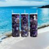 Dallas Cowboys Coquette Bow and Heart Football Tumbler Wrap Dallas Cowboys Coquette Bow and Heart Football Tumbler Wrap