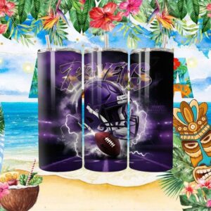 Baltimore Ravens NFL Lightning Bolt Football Helmet Sublimation Wrap