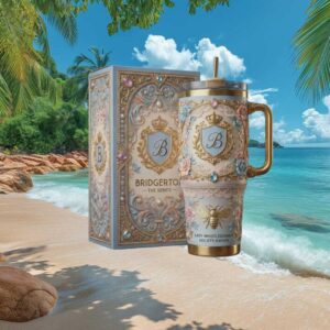 Bridgerton “Lady Whistledown's Society Papers” 40oz Luxury Tumbler