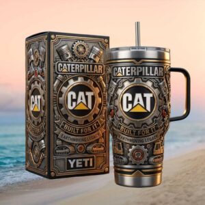 Caterpillar CAT “Earthmoving Legacy” Industrial Heavy Duty Tumbler