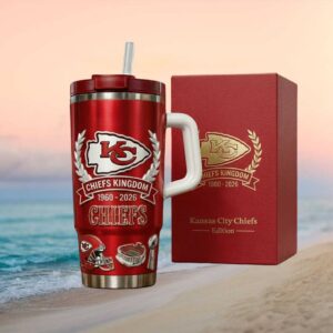 Chiefs Kingdom 1960 2026 Anniversary Special Edition Red Tumbler