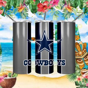 Dallas Cowboys Classic Navy Star & Stripe Team Spirit Tumbler
