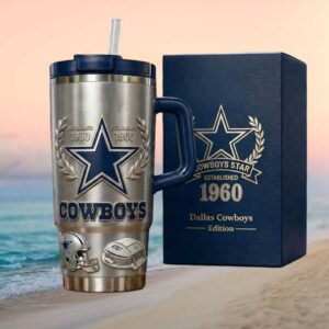 Dallas Cowboys Established 1960 Stainless Steel Anniversary 40oz Tumbler