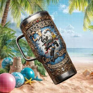 Descendents & Circle Jerks Punk Rock 49 Years Anniversary 3D Tumbler