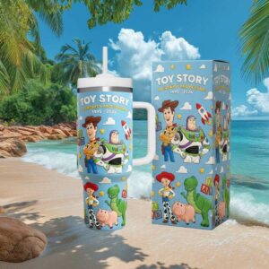 Disney Toy Story 30th Anniversary 1995 2026 Personalized Tumbler with Box