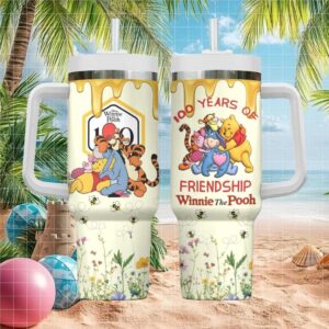 Disney Winnie The Pooh 100 Years Of Friendship Character Tumbler