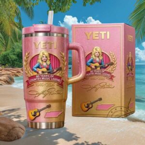 Dolly Parton 80 Years of Country Music Legend (1946 2026) Yeti Tumbler