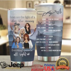 Dolly Parton and Country Queens “Light of a Clear Blue Morning” 20oz Tumbler