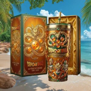 Dragon Ball 40 Years of Legend 1986 2026 Shenron Custom 40oz Tumbler