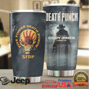 Five Finger Death Punch 20th Anniversary World Tour 2025 Tumbler