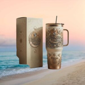 Fleetwood Mac Bohemian Legend Moon & Stars Celestial 40oz Tumbler