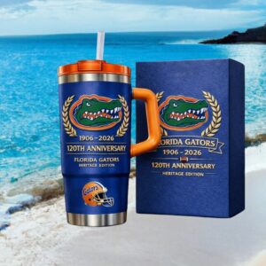 Florida Gators 120th Anniversary Heritage Edition 40oz Tumbler (1906 2026)