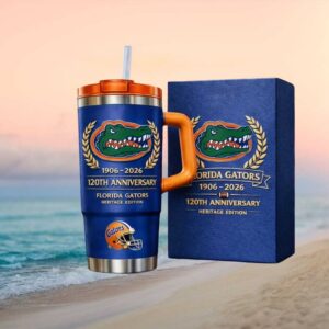 Florida Gators 120th Anniversary Heritage Edition 40oz Tumbler (1906 2026)