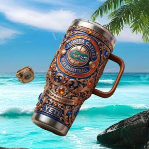 Florida Gators NCAA Basketball Gator Boys Stay Hot 40oz Tumbler