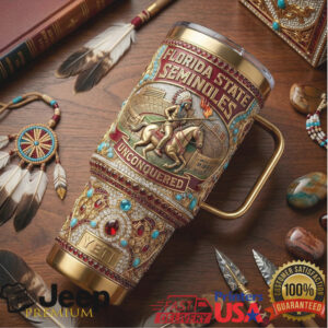 Florida State Seminoles Unconquered Collegiate Luxury 40oz Tumbler