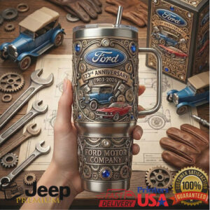 Ford Motor Company 123rd Anniversary (1903 2026) Steampunk 3D Tumbler