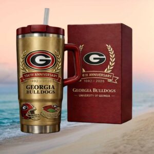 Georgia Bulldogs 134th Anniversary University of Georgia Collector's Tumbler