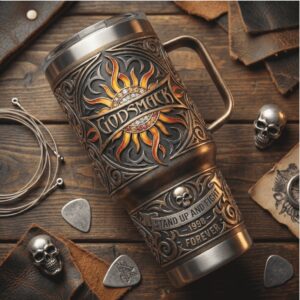 Godsmack Stand Up and Fight Rock Band Tribute Yeti Style Tumbler