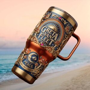 Greta Van Fleet “From The Fires” Peace & Unity 40oz Tumbler