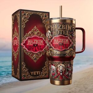 Hazbin Hotel Charlie Morningstar “Welcome to the Happy Hotel” Tumbler