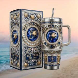Indiana Pacers “Yes 'Cers” Est. 1967 NBA Diamond Tumbler