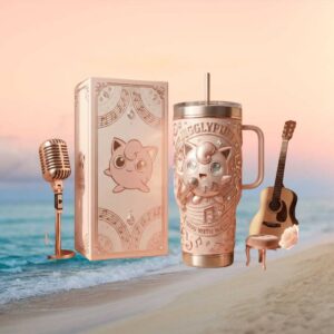 Jigglypuff Pokémon Pink Diamond Edition 40oz Insulated Tumbler