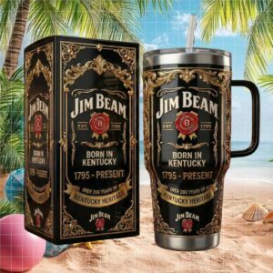 Jim Beam Kentucky Heritage Over 200 Years Est. 1795 Collector's Tumbler