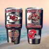 Seattle Football Glitter Insulated Cup with Handle Floral Seahawk Design Seattle Football Glitter Insulated Cup with Handle Floral Seahawk Design