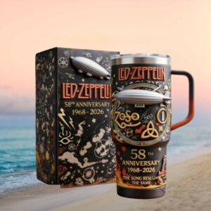 Led Zeppelin 58th Anniversary 1968 2026 “The Song Remains The Same” Tumbler