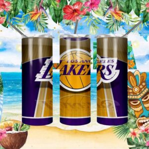 Los Angeles Lakers NBA Hardwood Court Texture Team Logo Wrap