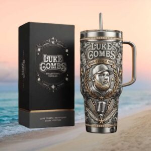 Luke Combs “When It Rains It Pours” Legacy Edition Stainless Steel Tumbler