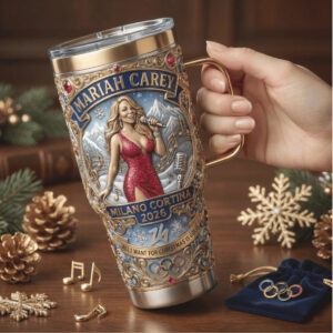 Mariah Carey Milano Cortina 2026 Winter Olympics Limited Tumbler