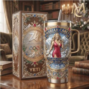 Mariah Carey Milano Cortina 2026 Winter Olympics Limited Tumbler