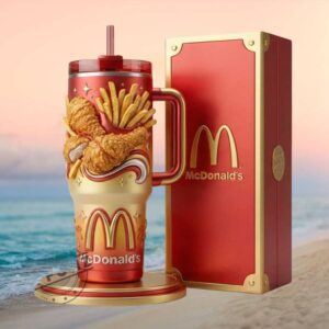 McDonald's Limited Edition 3D Fried Chicken and Fries 40oz Tumbler